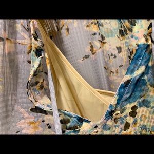Lovestitch, blue floral dress, size L